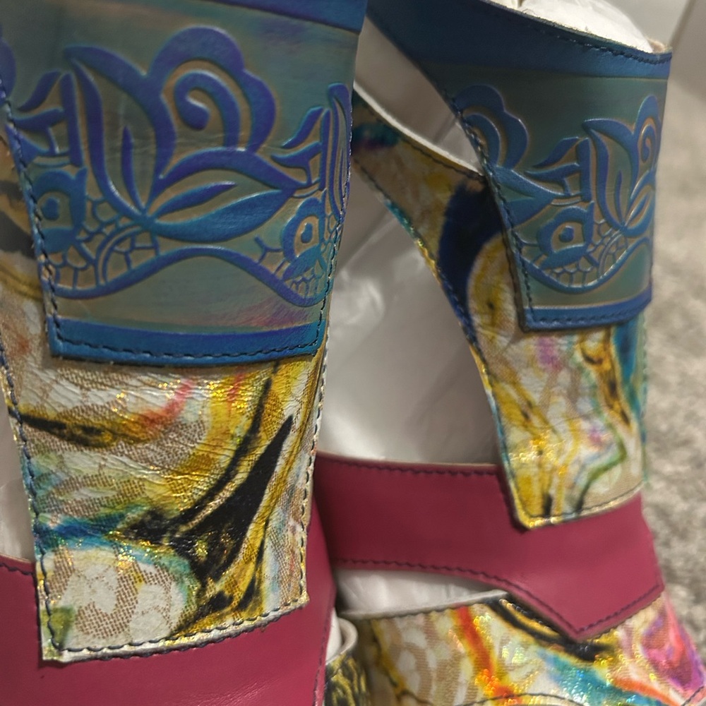 L’Artiste by Spring Step Brooke Sandals Women’s Size 9 EUC - Picture 8 of 10
